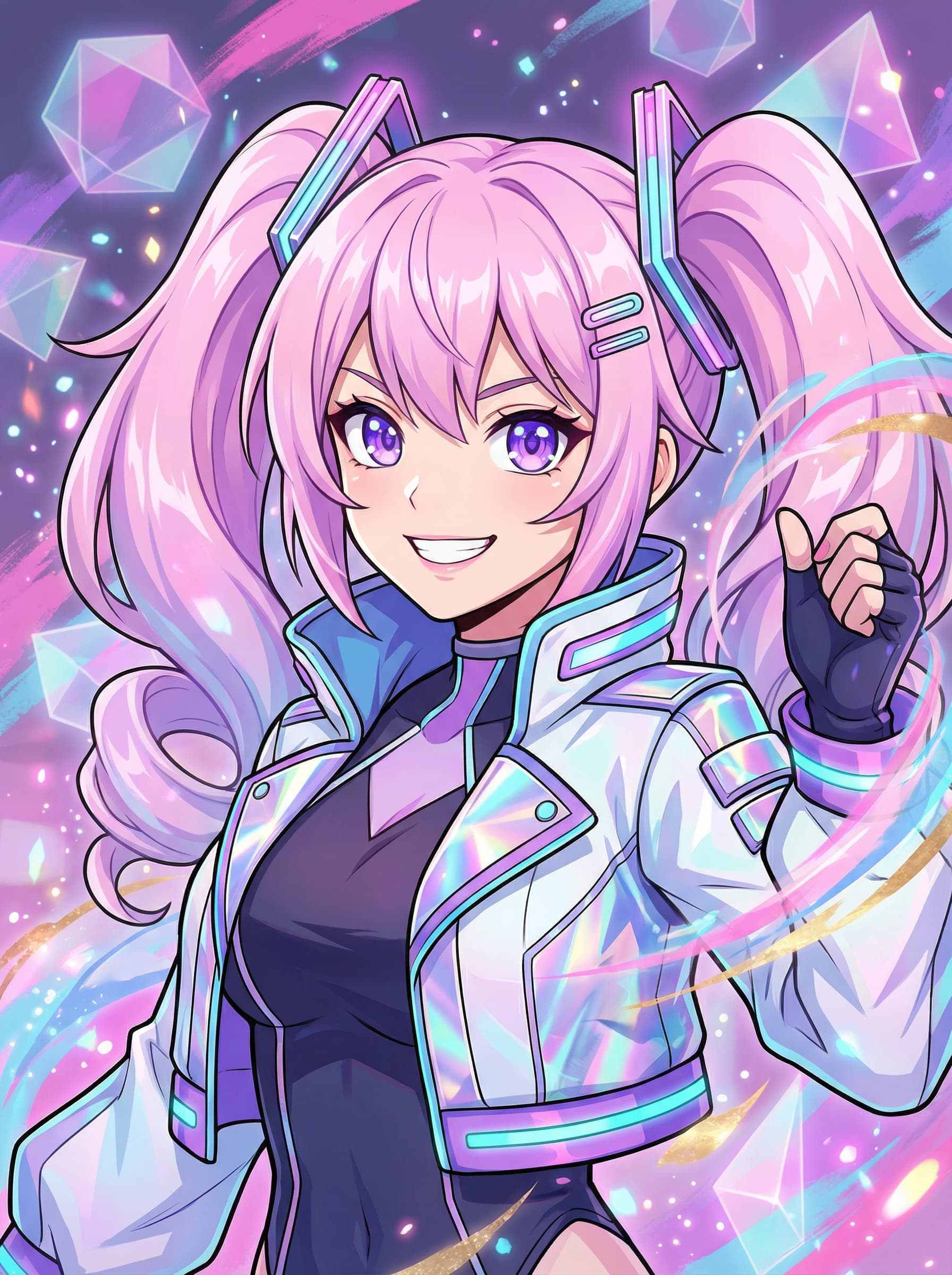 Anime character transformation